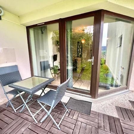 Joli Studio Cosy, Vue Magnifique Et Terrasse Privee Gérardmer Buitenkant foto