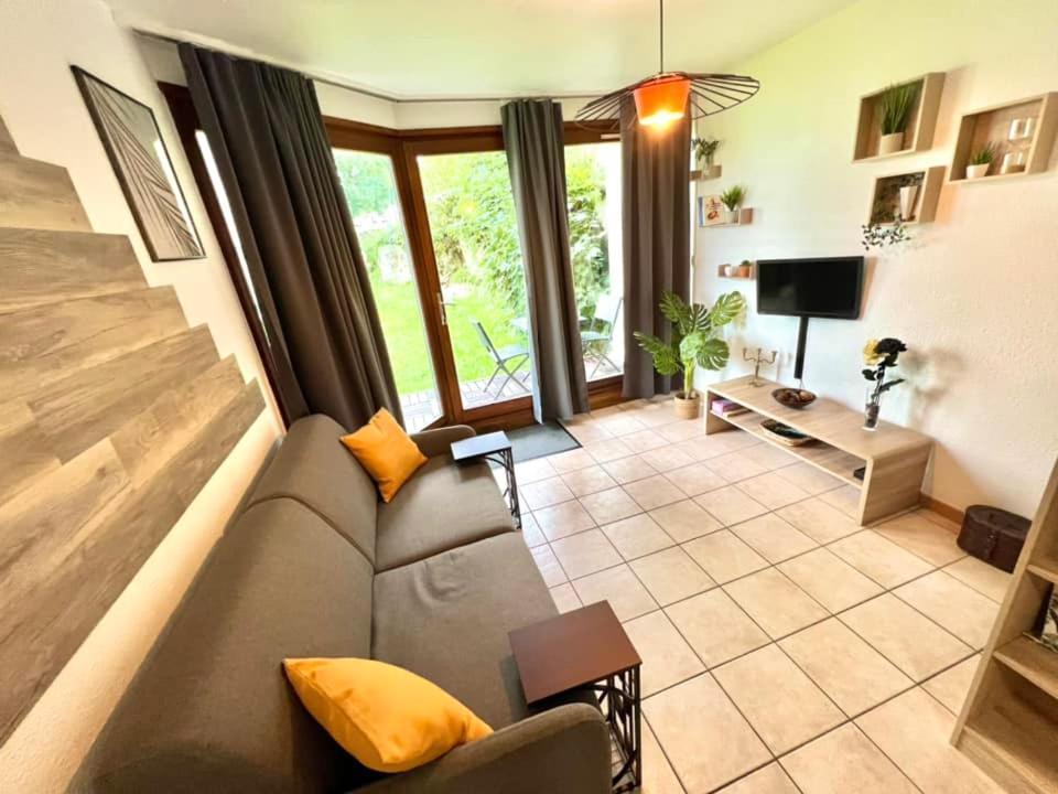 Joli Studio Cosy, Vue Magnifique Et Terrasse Privee Gérardmer Buitenkant foto